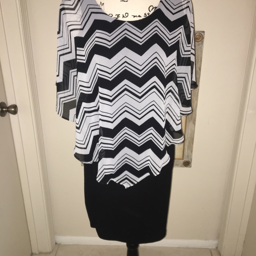EN focus studios black and white dress